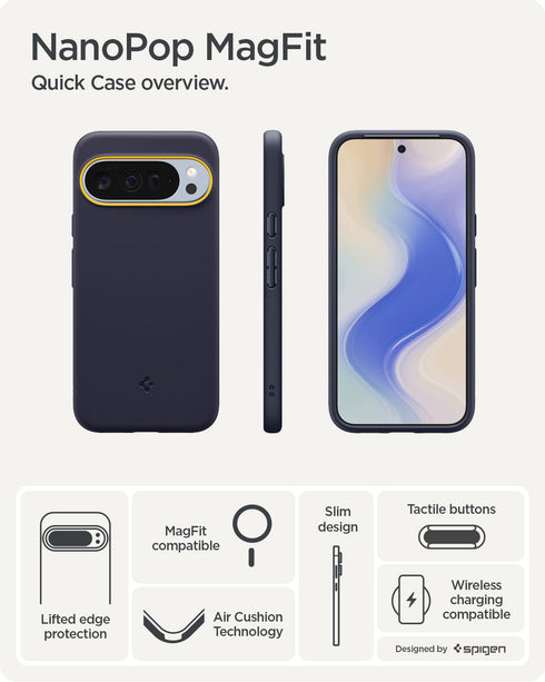 Spigen Pixel 10 Pro XL Case - Nano Pop (MagFit)